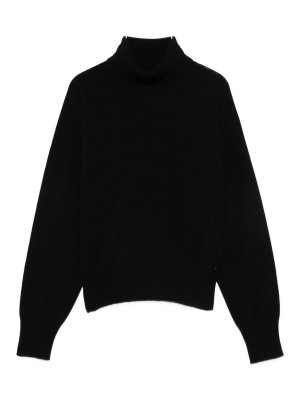 VANISE': Suéteres con cuello pico - Suéter Cuello Redondo - Negro