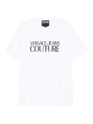 VERSACE JEANS: maglia collo rotondo - T-shirt