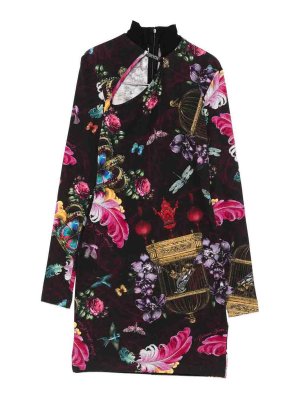 VERSACE JEANS: knee length dresses - Dress