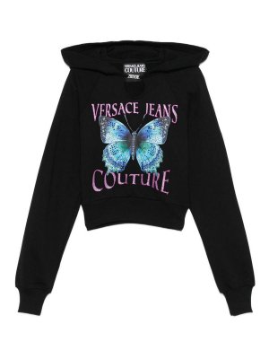 VERSACE JEANS: Sweatshirts & Pulls - Sweat-Shirts - Noir