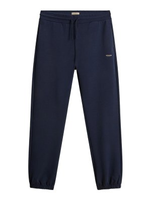 WOOLRICH: Pantalones casual - Pantalón Casual - Azul