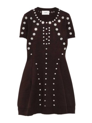 COPERNI: abiti corti - Vestito  marrone corto