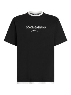 DOLCE & GABBANA: Camisetas - Camiseta - Negro