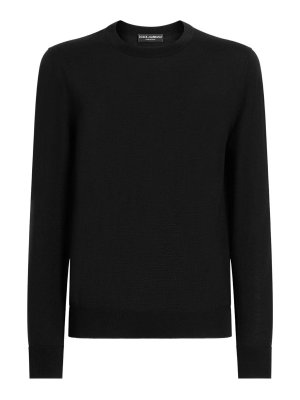 DOLCE & GABBANA: Pull col rond - Pull Col Rond - Noir