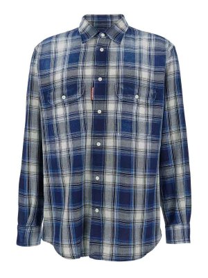 DSQUARED2: Camisas - Camisa - Azul