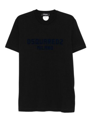 DSQUARED2: maglia collo rotondo - T-shirt del collo dell'equipaggio