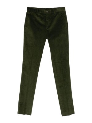 ETRO: カジュアルトラウザー - カジュアルパンツ - 緑