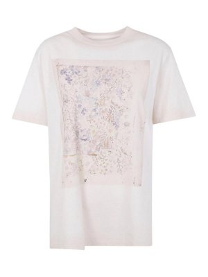 GOLDEN GOOSE: t-shirts - Short-Sleeved T-Shirt With Print