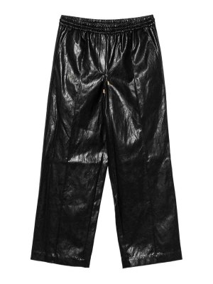 MICHAEL KORS: カジュアルトラウザー - カジュアルパンツ - 黒