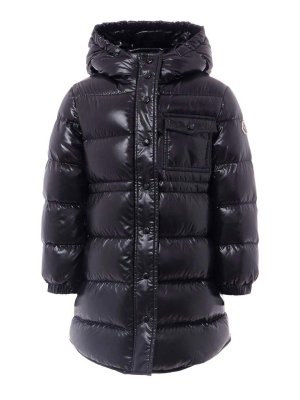 MONCLER: Kurze Daunenjacken - Daunenjacke - Schwarz