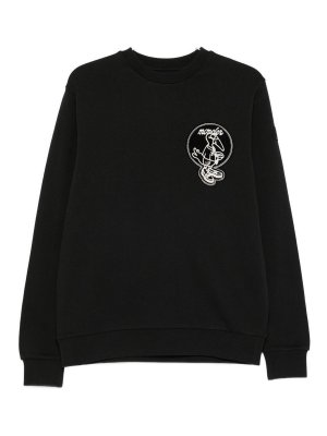MONCLER: Sweatshirts und Pullover - Sweatshirt - Grau
