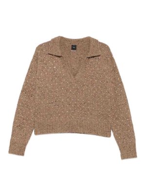 Pinko: crew necks - Polo-Style Sweater