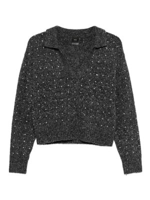 Pinko: crew necks - Polo-Style Sweater
