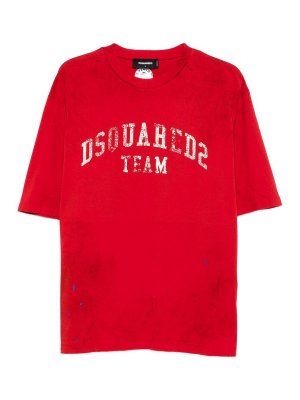 DSQUARED2: maglia collo rotondo - T-shirt