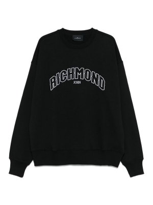 JOHN RICHMOND: Sudaderas y suéteres - Sudadera - Negro