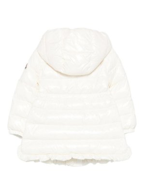 MONCLER: ダウン・ハイテクジャケット - ダウンジャケット - 白