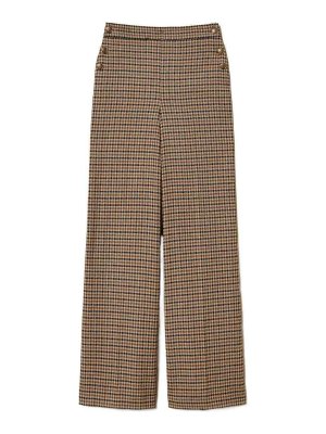 TWINSET: カジュアルトラウザー - カジュアルパンツ - キャメル