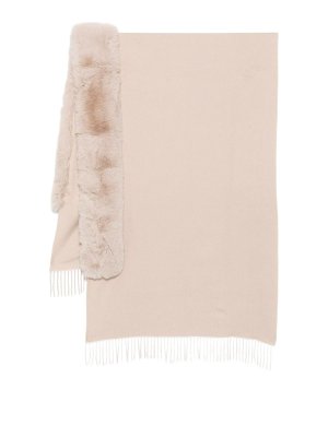 BLUGIRL: Bufandas y pañuelos - Bufanda - Blanco