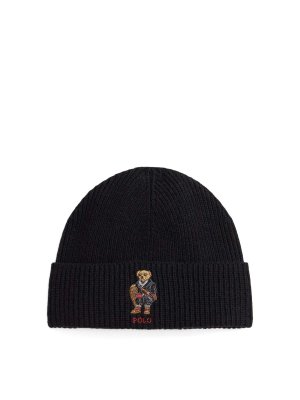 POLO RALPH LAUREN: Gorros - Gorro - Negro