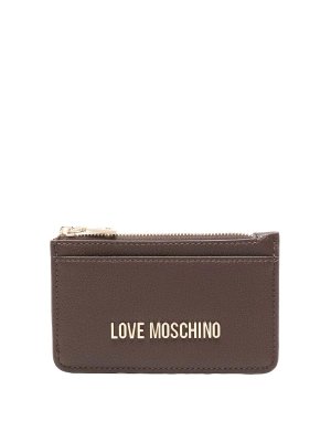 LOVE MOSCHINO: Carteras y monederos - Carteras Y Monederos - Marrón
