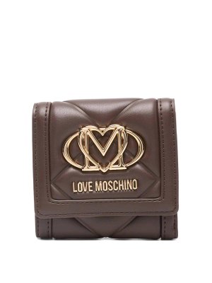 LOVE MOSCHINO: Carteras y monederos - Carteras Y Monederos - Marrón