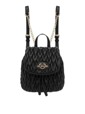 LOVE MOSCHINO: Sacs à dos - Sac À Dos - Noir