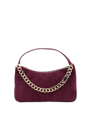 TWINSET: クロスボディバッグ - クロスボディバッグ - ダークレッド