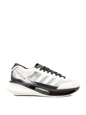 Y-3: Chaussures de sport - Baskets - Blanc