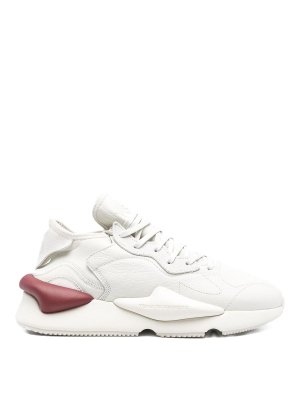 Y-3: Chaussures de sport - Baskets - Blanc
