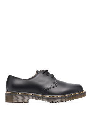 DR. MARTENS: lace-ups shoes - Black Leather Lace Up Shoes