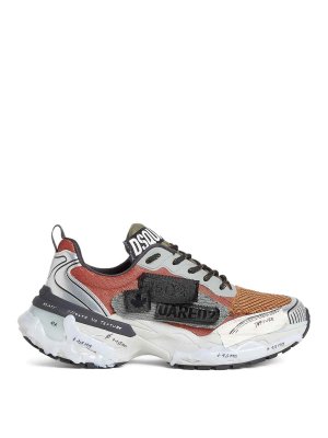 DSQUARED2: trainers - Sneakers With Logo Patch