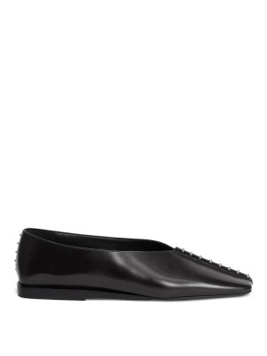 JIL SANDER: Ballerines - Ballerines - Noir