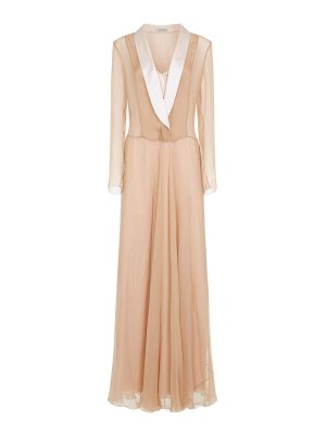 ALBERTA FERRETTI: evening dresses - Chiffon Long Dress