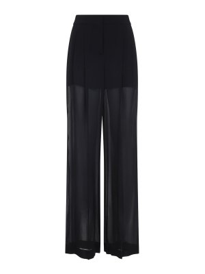 ALBERTA FERRETTI: pantaloni casual - Pantaloni georgette