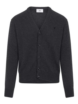 AMI PARIS: cardigans - Adc Cardigan