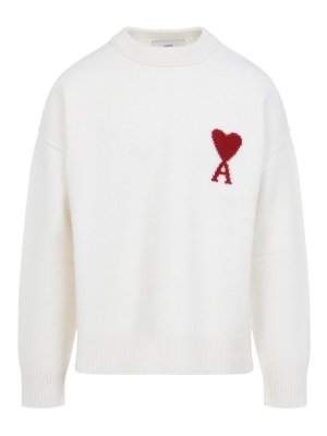 AMI PARIS: crew necks - Adc Crewneck Sweater