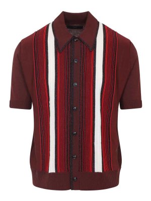 AMIRI: shirts - Embellished Striped Shirt