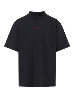 BALENCIAGA: t-shirts - Medium Fit T-Shirt