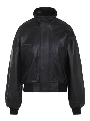 BALENCIAGA: leather jacket - Leather Jacket