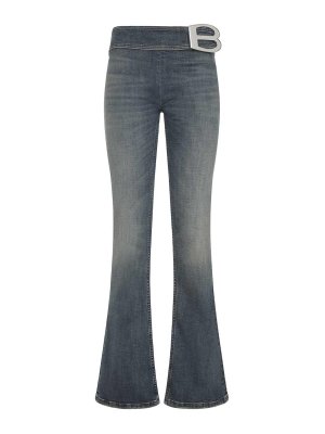 BALENCIAGA: casual trousers - Buckle Bootcup Pants