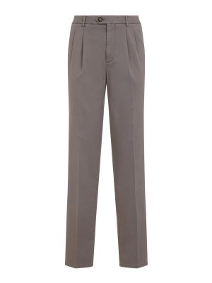 BRUNELLO CUCINELLI: Pantalons casual - Pantalons Décontractés - Taupe