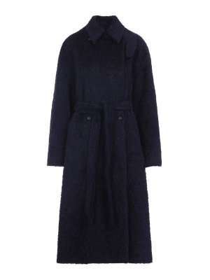 CARVEN: long coats - Long Belted Coat