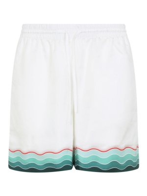 CASABLANCA: Hosen Shorts - Shorts - Weiß