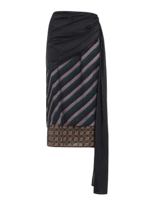 DRIES VAN NOTEN: Knee length skirts & Midi - Senice Midi Skirt