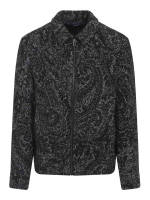 ETRO: bombers - Shirt Collar Bomber Jacket