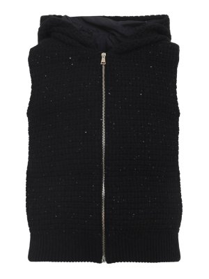 FABIANA FILIPPI: Vestes-rembourrees - Blouson Rembourré - Noir