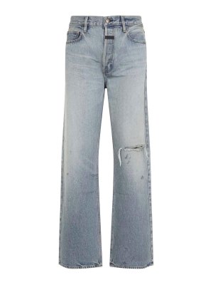 FEAR OF GOD: Bootcut - Bootcut Jeans - Helles Jeansblau
