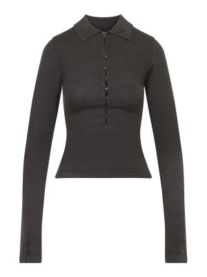 JACQUEMUS: polo shirts - The Merino Polo