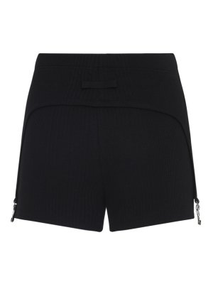 JEAN PAUL GAULTIER: Hosen Shorts - Shorts - Schwarz