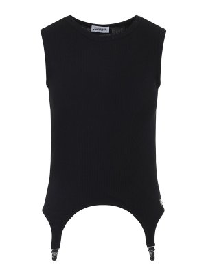 JEAN PAUL GAULTIER: Tops & Tank tops - Lingerie Garter Top